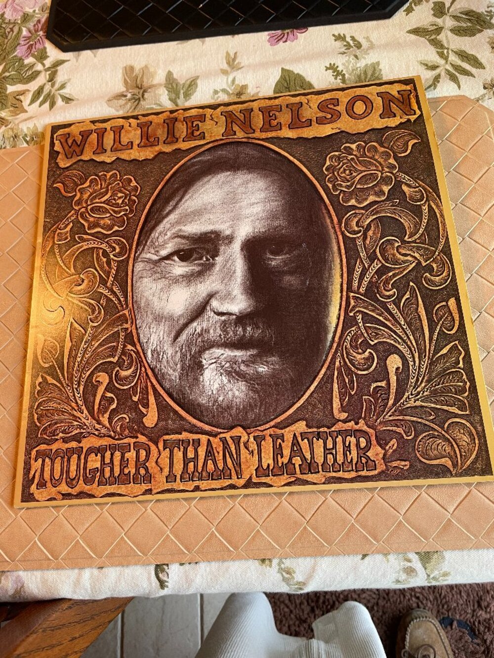 Willie Nelson Tougher Than Leather Vinyl Record